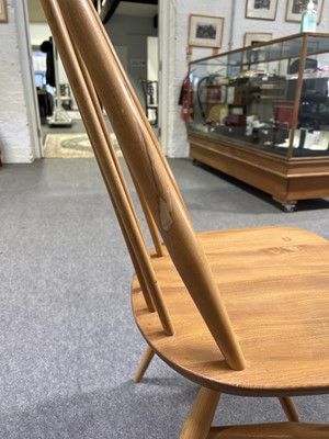 Lot 1100 - Ercol, set of six stick-back dining chairs