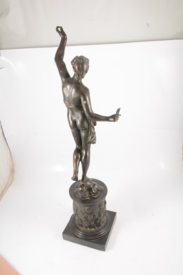 Lot 39 - After the Antique, Fortuna, patinated bronze