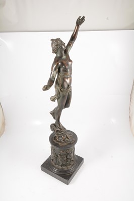 Lot 39 - After the Antique, Fortuna, patinated bronze