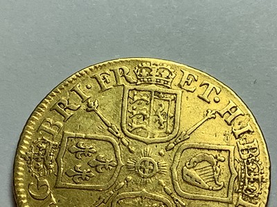 Lot 97 - A Gold Guinea Queen Anne 1714