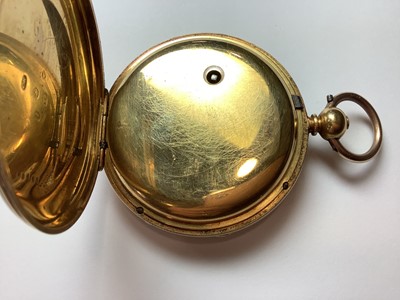 Lot 354 - Isaac Wilkinson Leicester - an 18 carat yellow gold open face pocket watch.