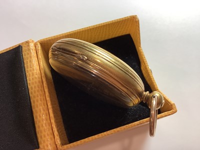 Lot 354 - Isaac Wilkinson Leicester - an 18 carat yellow gold open face pocket watch.