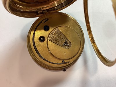 Lot 354 - Isaac Wilkinson Leicester - an 18 carat yellow gold open face pocket watch.