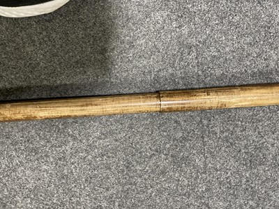 Lot 109 - Walking stick umbrella, with collapsing case, length 89cm.