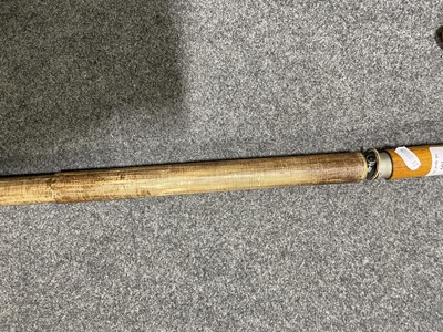 Lot 109 - Walking stick umbrella, with collapsing case, length 89cm.