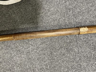 Lot 109 - Walking stick umbrella, with collapsing case, length 89cm.