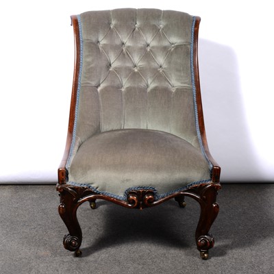 Lot 383 - Victorian nursing chair