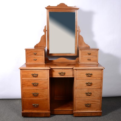 Lot 339 - Victorian mahogany dressing table