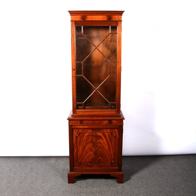 Lot 303 - Maples glass display cabinet