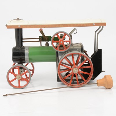 Lot 25 - Mamod live steam tractor TE1a Showman's traction engine