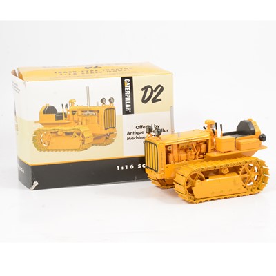 Lot 318 - Three construction vehicle models; Construction Pioneers from First Gear TD-25 with side boom