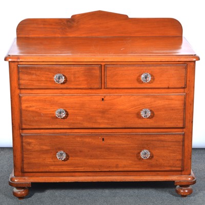 Lot 403 - Victorian mahogany chest of drawers