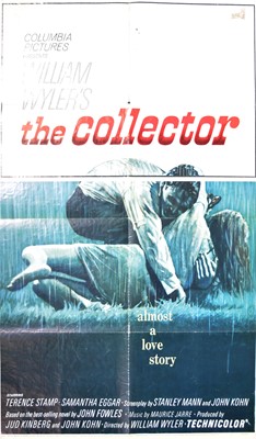 Lot 265 - The Collector (1965) US 1-sheet original poster, staring Terence Stamp