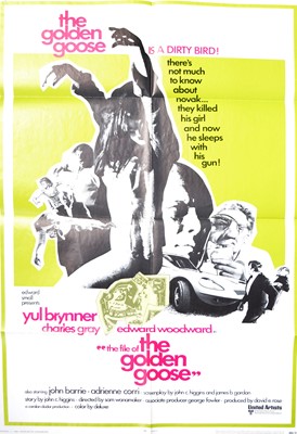 Lot 269 - The File of the Golden Goose (1969) US 1-sheet film poster