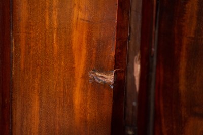 Lot 261 - Victorian mahogany triple wardrobe