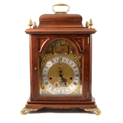 Lot 164 - Christiaan Huygens walnut bracket clock