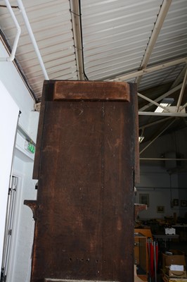 Lot 183 - Mahogany longcase clock