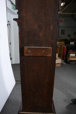 Lot 183 - Mahogany longcase clock