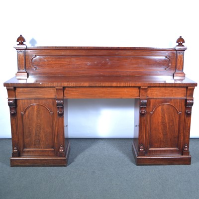 Lot 316 - Victorian mahogany sideboard