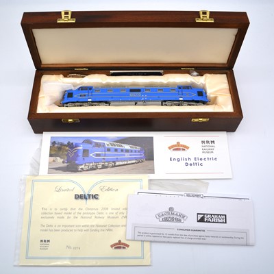 Lot 33 - Bachmann OO gauge model railway locomotive, English eclectic 'Deltic', limited edition 274/300