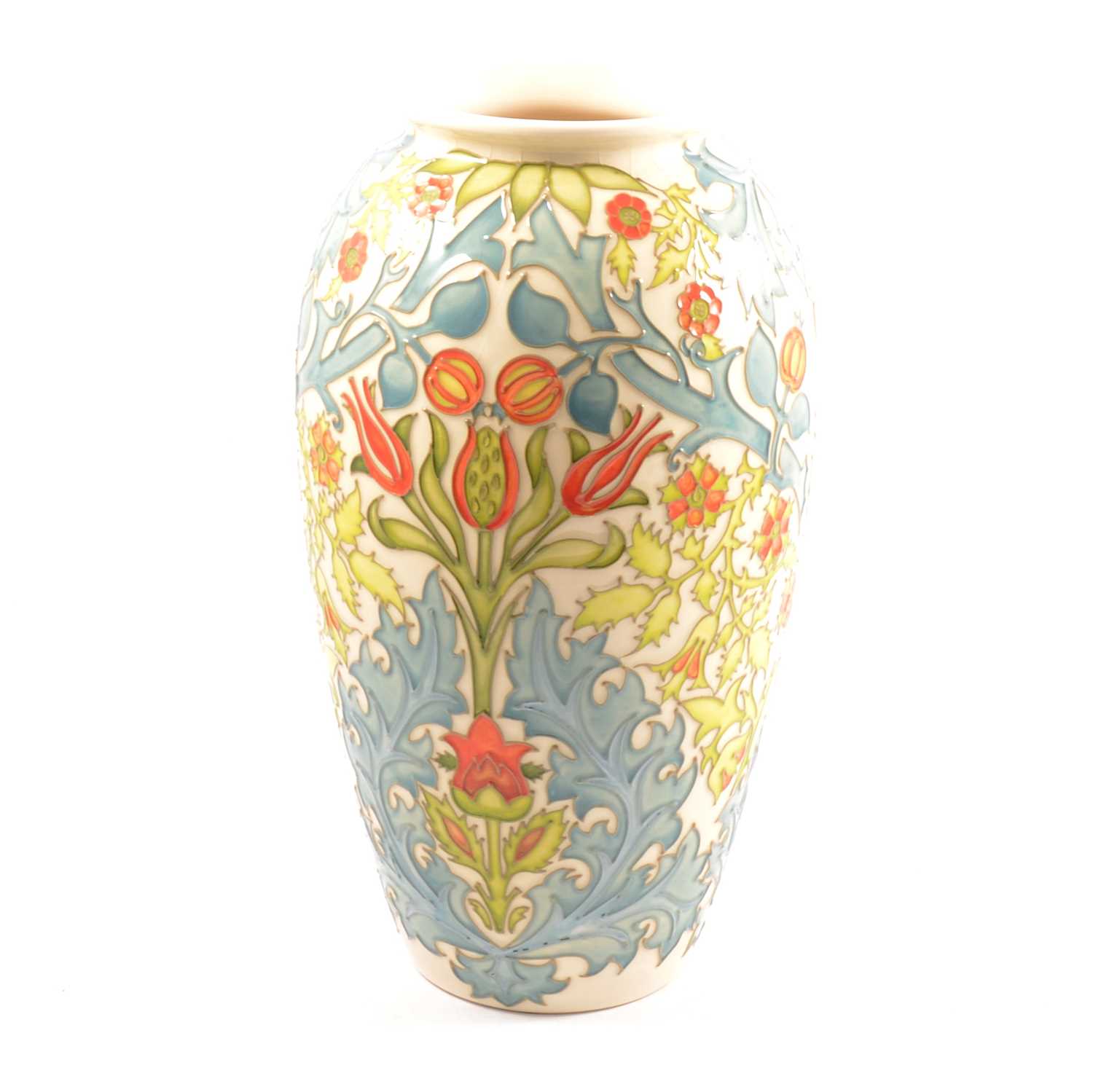 Lot 51 - Moorcroft Pottery, ovoid form vase, 1994