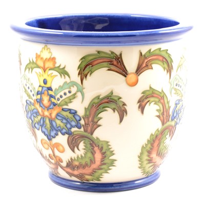 Lot 52 - Moorcroft Pottery, a Collectors Club jardiniere designed by Wendy Mason