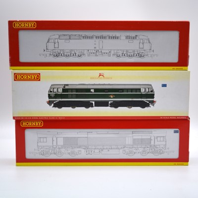 Lot 98 - Hornby OO gauge model railway diesel electric locomotives R2520, R2420; R2480.