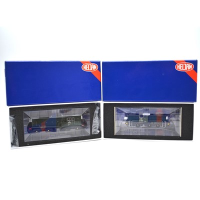 Lot 203 - Two Heljan OO gauge model railway locomotives 1500 and 1400.