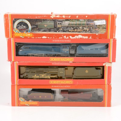 Lot 74 - Four Hornby OO gauge model railway locomotives R376, R322, R309, R033