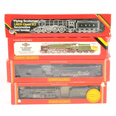 Lot 79 - Four Hornby OO gauge model railway locomotives, R855, R063; R330; R533.