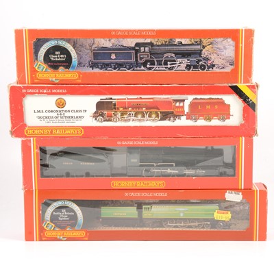 Lot 73 - Four Hornby OO gauge model railway locomotives R259, R066, R532, R374.