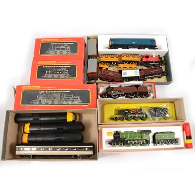 Lot 107 - Hornby OO gauge model railways, a mixed lot of locomotives and others