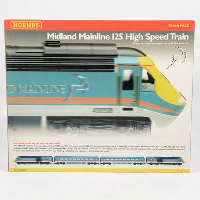 Lot 100 - Hornby OO gauge model railway set, R2046 Midland Mainline 125