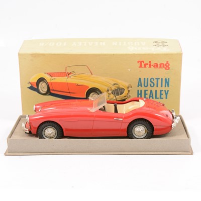 Lot 294 - Tri-ang Minic Electric Austin Healey 100/6 model