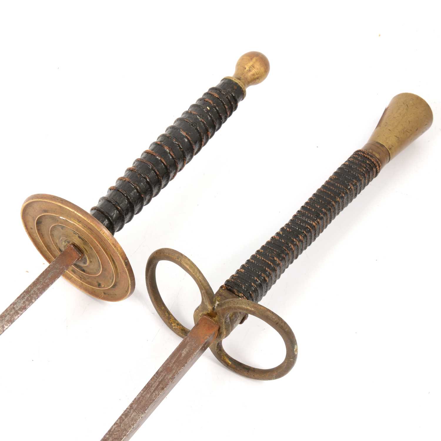 Lot 110 - Two rapier style swords