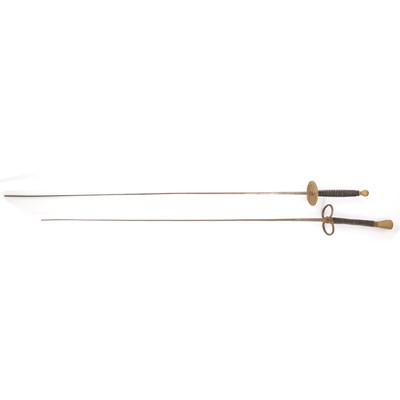 Lot 110 - Two rapier style swords