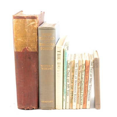 Lot 152 - A quantity of mixed books, two boxes to include Beatrix Potter etc