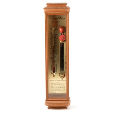 Lot 222 - Reproduction Admiral Fitzroy storm glass barometer