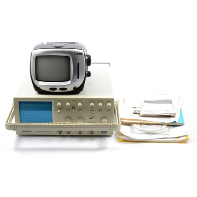 Lot 233 - Amature radio interest: a selection to include Goldstar OS-5020P Oscilloscope