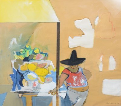 Lot 278 - Roger Walker Cameron, Vending in the Heat, and Street vendor.