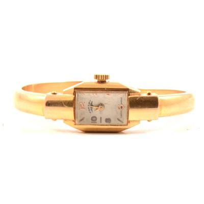 Lot 328 - Rotary - a lady's cocktail bangle watch.