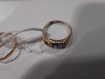 Lot 54 - Two Victorian and later gemset rings.