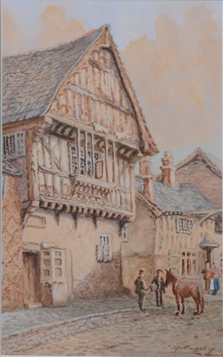 Lot 259 - Albert H Findley, The Old Blue Boar, Leicester