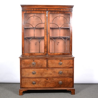 Lot 377 - George IV mahogany bookcase