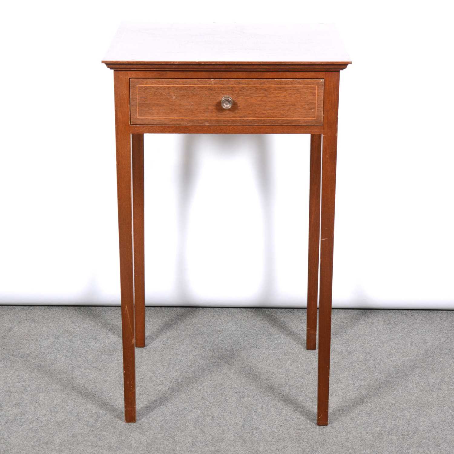 Lot 364 - Mahogany side table