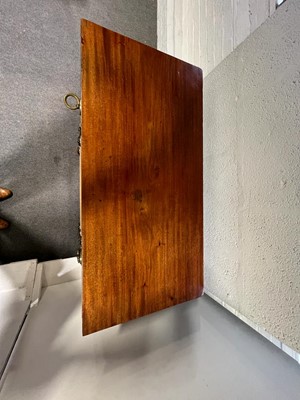Lot 254 - Early Victorian mahogany secretaire chest
