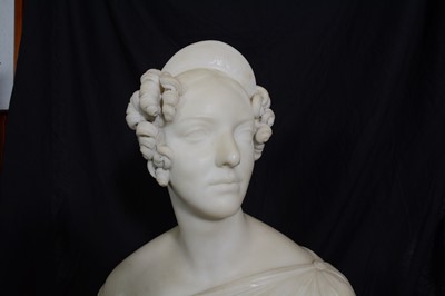 Lot 201 - Edward Hodges Baily, A young lady