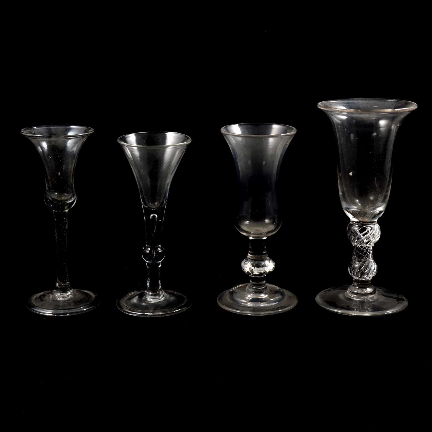 Lot 111 - Four wine glasses