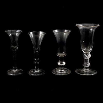 Lot 111 - Four wine glasses