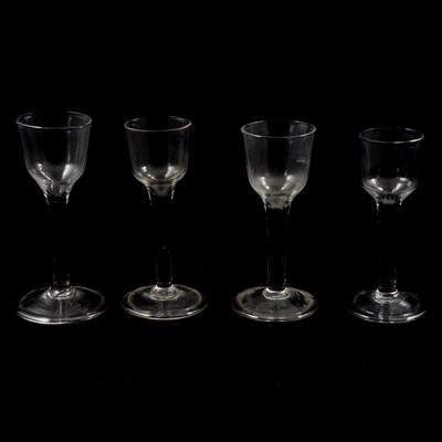 Lot 73 - Four wine glasses